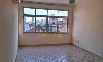 Apartamento para Locação em Santos, Aparecida, 3 dormitórios, 1 suíte, 3 banheiros, 1 vaga