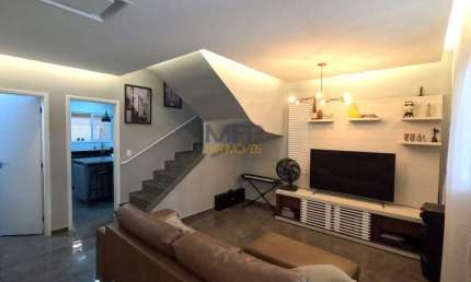 Casa para Venda em Santos, Campo Grande, 3 dormitórios, 1 suíte, 3 banheiros, 2 vagas