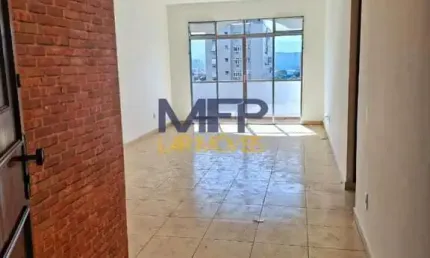 Apartamento para Locação em Santos, Embaré, 2 dormitórios, 1 suíte, 3 banheiros, 1 vaga