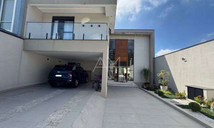 SOBRADO CONTEMPORÂNEO ALTO PADRÃO 315M, 4 SÚITE PARQUE DOS PÁSSAROS