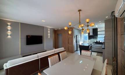 lindo apartamento totalmente mobiliado na Barra Norte