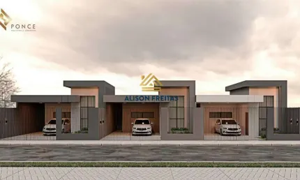 Casa com 3 quartos sendo uma suíte, próximo ao novo lago tucano.