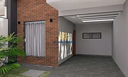 Casa com 3 quartos sendo uma suite no bairro delta ville, ibiporã/pr