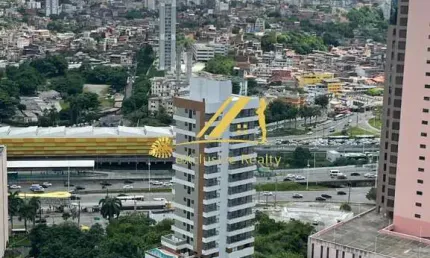 Studio 22m2 no Caminho das Árvores. Andar alto, com infraestrutura de lazer! FACILITY TOWER. Ótima localização, a 400m do Shopping da Bahia. Conheça
