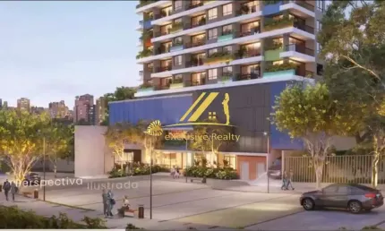 Apartamento quarto e sala, 34,50m2 no melhor do Horto. ALIVE HORTO FLORESTAL! Lazer completo com luxo e sofisticação!