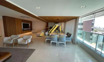 Riservatto graça!no melhor da graça, 261m2, com living ampliado, 4 suítes finamente decorado e mobiliado! apenas 1 por andar, 4 vagas de garagem