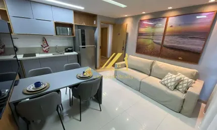 House Barra. Apartamento debruçado para o Mar, literalmente na Av. Oceânica, com vista total, finamente decorado e mobiliado. 44,56m2, com fechadura e