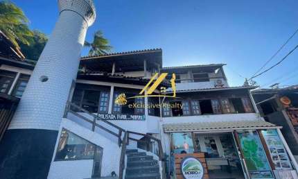 Pousada à venda em Morro de São Paulo! Na Primeira Praia, com 40 apartamentos vista mar, piscina com vista panorâmica! Pousada Farol do Morro!