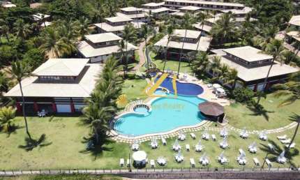 Bali Bahia Praia do Forte: Apartamento Duplex literalmente à beira mar, 192m2, 4 quartos, 2 suítes. Finamente decorado e mobiliado! Vista Mar incrível