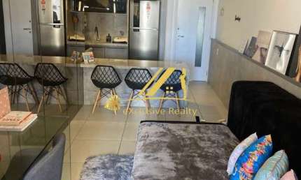 JAZZ GRAÇA - Apartamento quarto e sala com lavabo e varanda super charmoso na Graça. 50m2 Finamente decorado e mobiliado. Varanda super aconchegante c