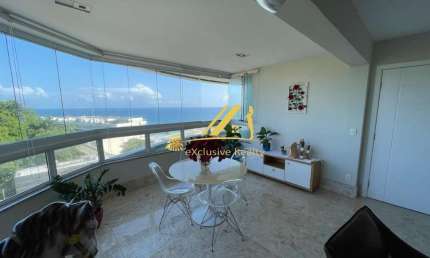 Apartamento 4 suítes vista Mar, Mansão Luchino Visconti. Apenas 1 por andar. Morro do Gato. Vista mar. 3 vagas de garagem. Suíte Master com closet e h
