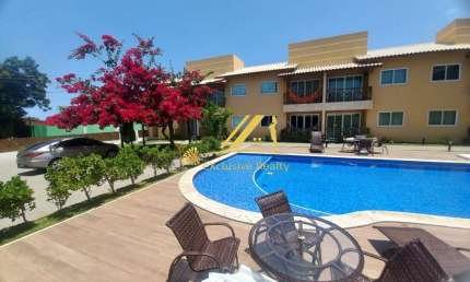 Apartamento charmoso em Guarajuba, Garden (térreo), no Condomínio Canoas 1. Porteira fechada 02 quartos, sendo uma suíte, 70 m2 01 vaga de garagem.