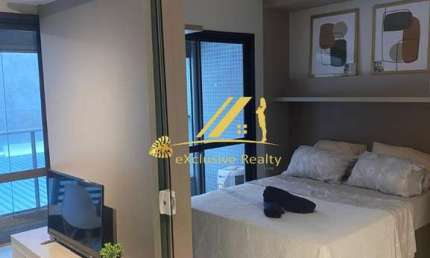 Alugamos quarto e sala finamente decorado e mobiliado no melhor da Barra. 30,31m2. Andar baixo, nascente. Vaga rotativa. Smart Farol da Barra.