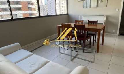Apartamento 2 quartos no Jardim Apipema. 67m2. Andar alto, nascente, com banheiro de serviço, espaço para gabinete, banheiro social. 1 vaga de garagem