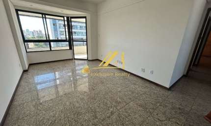 4 quartos com 2 suítes  125m2 Varanda  Lavabo  Andar alto  Armários Planejados Ar Split em 3 quartos  Dependência completa  02 vagas de garagem