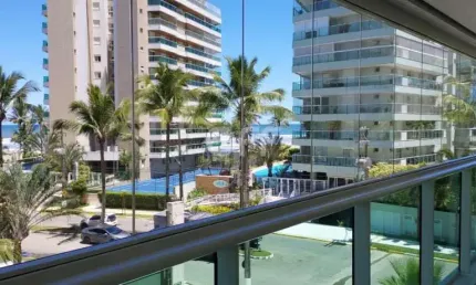 Apartamento com 4 quartos à venda na alameda jurua, 175, riviera, bertioga, 185 m2 por r$ 6.400.000