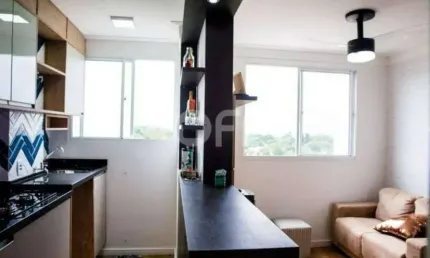 Apartamento com 2 quartos à venda na rua maria mercedes etter von zuben, jardim antonio von zuben, campinas, 47 m2 por r$ 285.000
