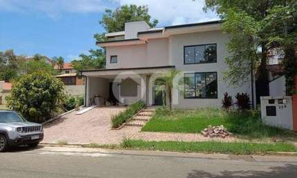 Casa em condomínio fechado com 3 quartos à venda na Rua San Conrado, 2, Loteamento Caminhos de San Conrado (Sousas), Campinas, 390 m2 por R$ 1.900.000