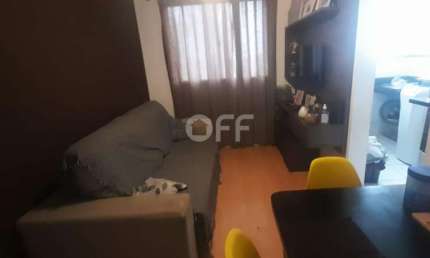 Apartamento com 2 quartos à venda na Avenida São José dos Campos, 3385, Loteamento Parque São Martinho, Campinas, 47 m2 por R$ 210.000