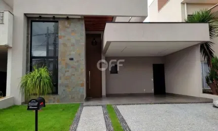 Casa em condomínio fechado com 3 quartos à venda na Avenida Doutor João Caio Silva, 920, Parque Brasil 500, Paulínia, 173 m2 por R$ 1.450.000