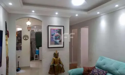 Apartamento com 2 quartos à venda na rua maestro diogo hugo bratficher, 70, jardim miranda, campinas, 60 m2 por r$ 245.000