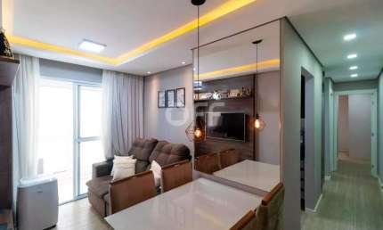Apartamento com 2 quartos à venda na Rua Vânia Aparecida Dias, 299, Jardim do Lago Continuação, Campinas, 54 m2 por R$ 300.000
