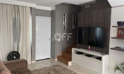 Casa em condomínio fechado com 3 quartos à venda na Rua Antônio Giusepe Beltramelli, 191, Sousas, Campinas, 110 m2 por R$ 1.200.000