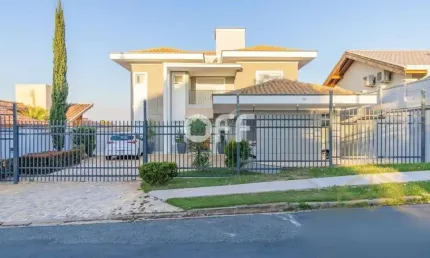 Casa em condomínio fechado com 6 quartos para alugar na Rua Estella Maria dos Santos, 243, Loteamento Alphaville Campinas, Campinas, 412 m2 por R$ 15.000