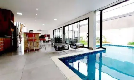 Casa em condomínio fechado com 4 quartos à venda na Rua Líbero Badaró, 19, Jardim Santa Rita de Cássia, Hortolândia, 400 m2 por R$ 2.000.000