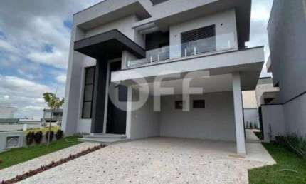 Casa em condomínio fechado com 4 quartos à venda na Avenida Manoel Polycarpo de Azevedo Joffily Junior, s/n, Swiss Park, Campinas, 305 m2 por R$ 2.630.000