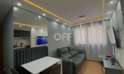 Apartamento com 2 quartos à venda na rua campos do jordão, 440, fundação da casa popular, campinas, 44 m2 por r$ 350.000