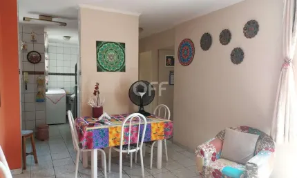 Apartamento com 2 quartos à venda na rua maestro diogo hugo bratficher, 70, jardim miranda, campinas, 55 m2 por r$ 230.000
