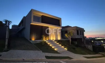 Casa em condomínio fechado com 4 quartos para alugar na Rua José Pircili, 10, Residencial Jatibela, Campinas, 559 m2 por R$ 35.000