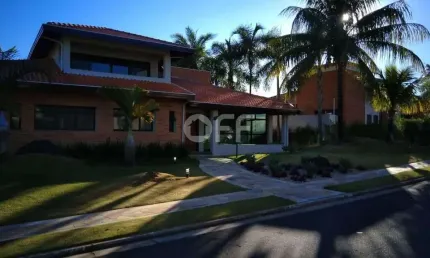 Casa em condomínio fechado com 3 quartos para alugar na Carapá, 49, Loteamento Alphaville Campinas, Campinas, 420 m2 por R$ 13.800