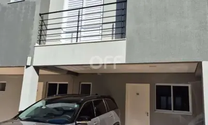 Casa em condomínio fechado com 3 quartos à venda na rua das margaridas, 45, chácara primavera, campinas, 97 m2 por r$ 850.000