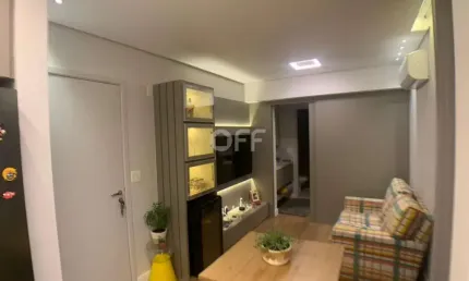 Apartamento com 1 quarto à venda na Rua Alferes Pedro de Souza, 18, Taquaral, Campinas, 35 m2 por R$ 540.000
