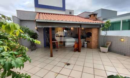 Cobertura com 4 quartos à venda na Rua Castelo de Alcobaça, 01, Castelo, Belo Horizonte por R$ 1.100.000