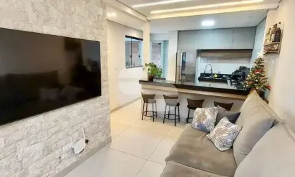 Casa com 3 quartos à venda na Expedicionário Antônio Nascimento, 1, Palmares, Belo Horizonte por R$ 579.900
