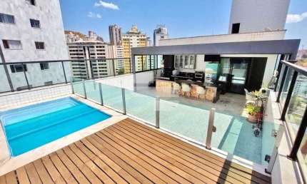 Apartamento com 4 quartos à venda na Califórnia, 1, Sion, Belo Horizonte por R$ 2.200.000