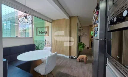 Apartamento com 3 quartos à venda na Rua Aluísio Lobão Veras, 001, Serrano, Belo Horizonte por R$ 639.000