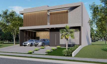 Casa de condomínio sobrado para venda com 289 metros quadrados com 4 quartos