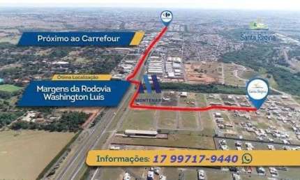 Terreno à venda no Residencial Santa Regina, São José do Rio Preto 