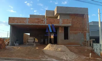 Maria julia residencial - casa á venda sendo construída entrando na fase de acabamento no maria julia