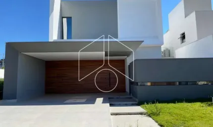 Casa em condomínio fechado com 3 quartos para alugar na Avenida Dos Jardins, Quadra B, 3137, Jardim Tangará, Marília