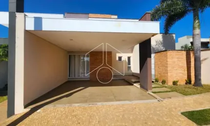 Casa em condomínio fechado com 3 quartos para alugar na Avenida João Procópio Da Silva, Quadra A, 8050, Jardim Esmeralda, Marília