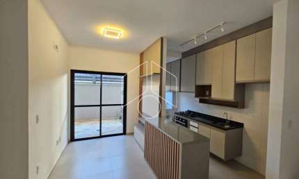 Apartamento com 3 quartos para alugar na Avenida Carlos Artêncio, 6093, Fragata, Marília