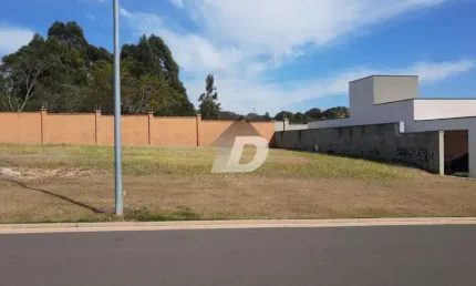 Terreno em condomínio fechado à venda no alphaville dom pedro 3, campinas  por r$ 1.260.000