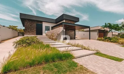 Casa em condomínio fechado com 5 quartos à venda na avenida isaura roque quércia, 6662, loteamento residencial pedra alta (sousas), campinas, 445 m2 por r$ 4.950.000