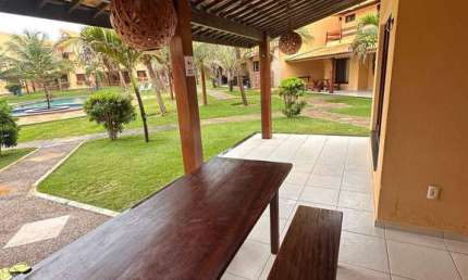 Casa duplex em condomínio - Pé na areia em Muriu-RN