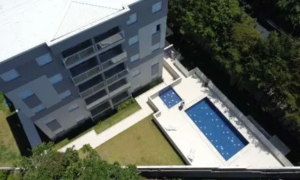 Apartamento de 1 e 2 dormitórios 46m² e 59m² com varanda gourmet e vaga